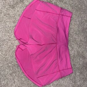 🍋Lululemon athletica Pink Athletic Speed-up Shorts
